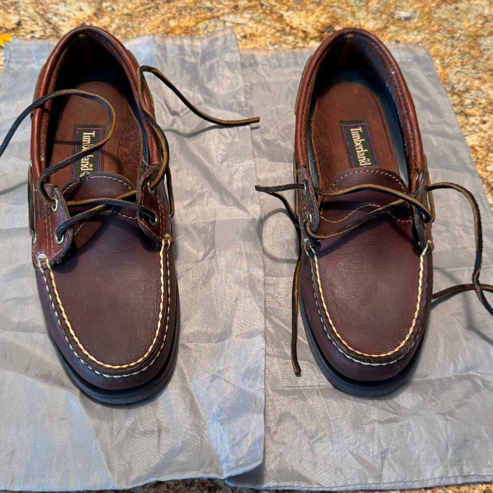 Timberland Amherst-style 2-eyelet boat shoes  Wmn 7.5 medium